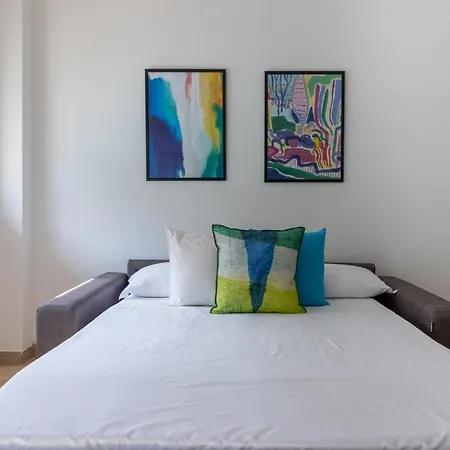 아파트 Darsena Luminous & Cozy